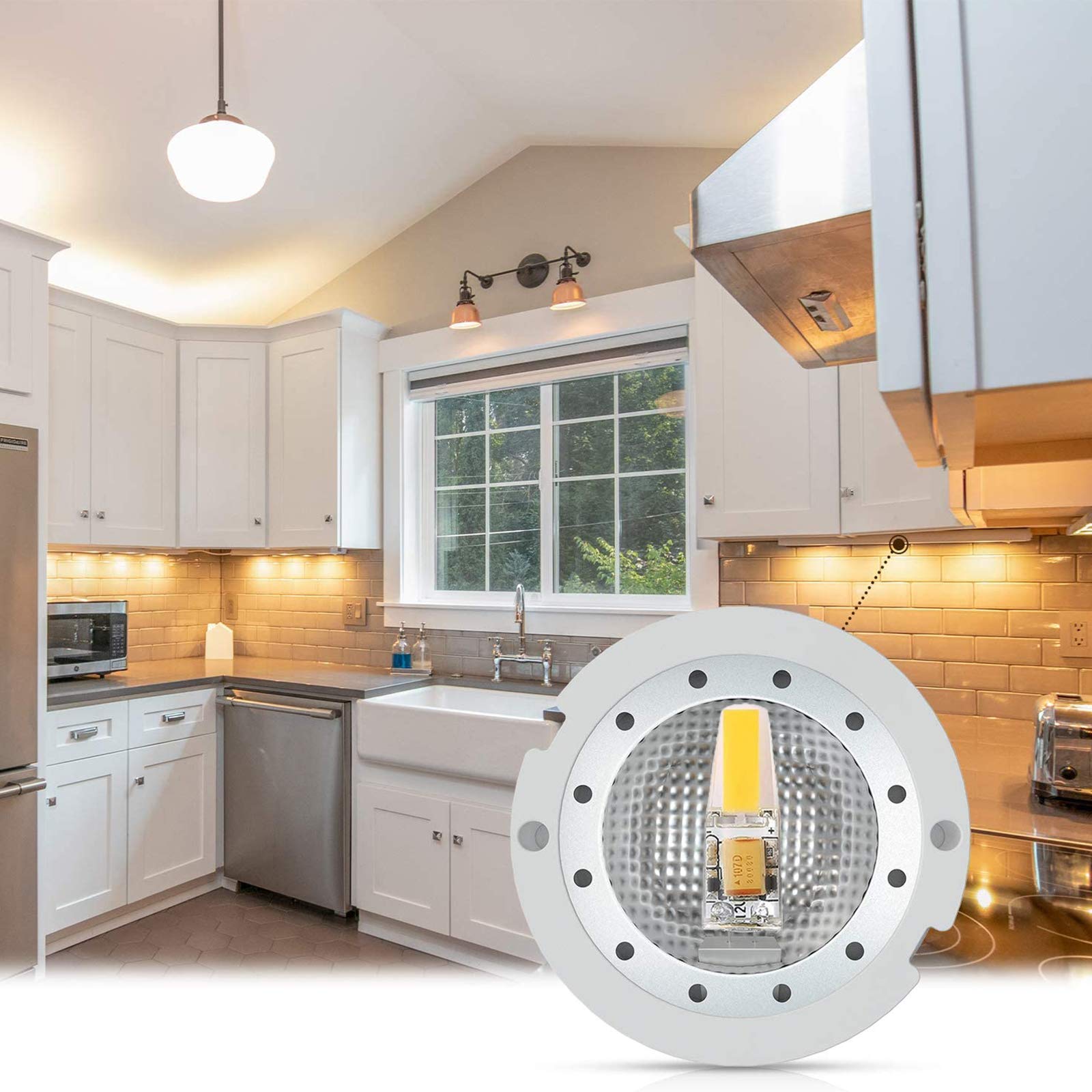 Amazon | LED G4口金 led電球 6W 電球ハロゲン60W相当 600ルーメン AC